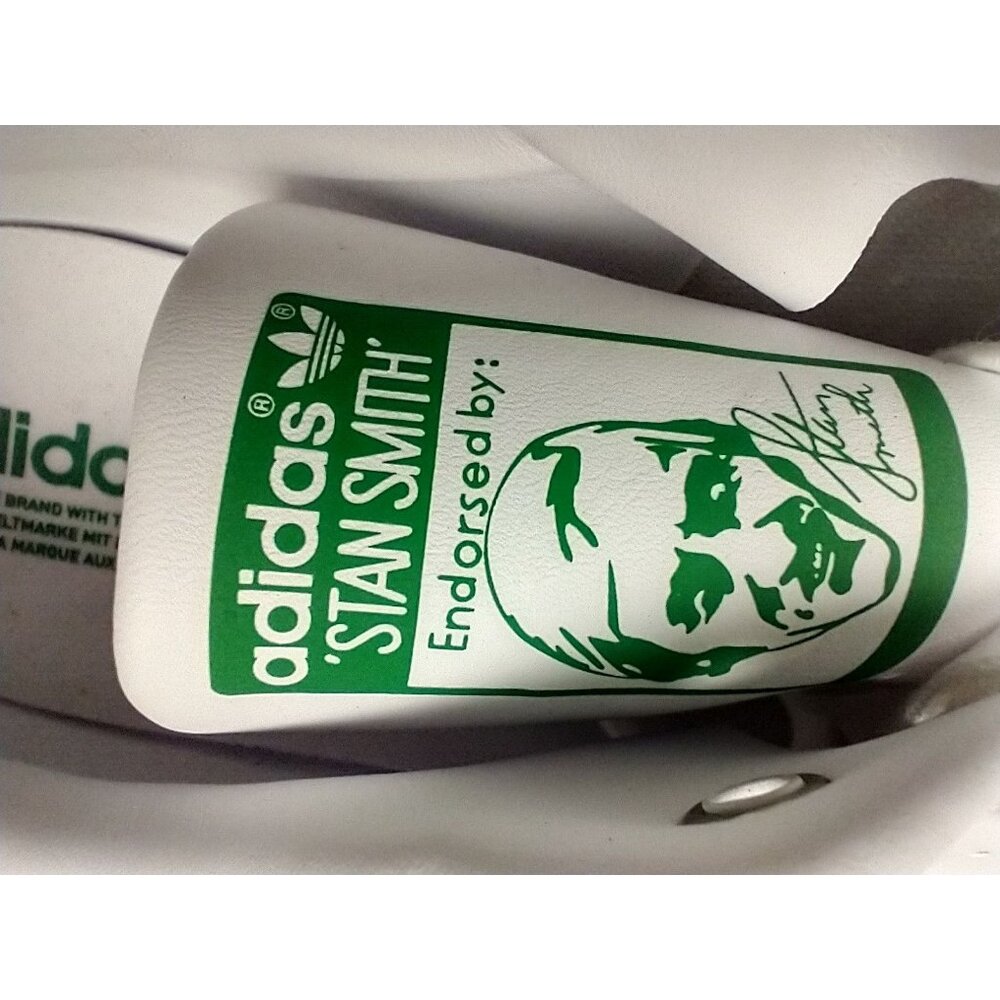 Adidas Stan Smith 80s Cloud White Green Mens Size 19 No‎ Box - Picture 11 of 13